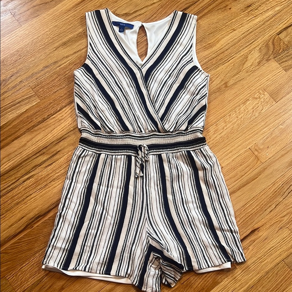 Striped Women’s Small Romper
